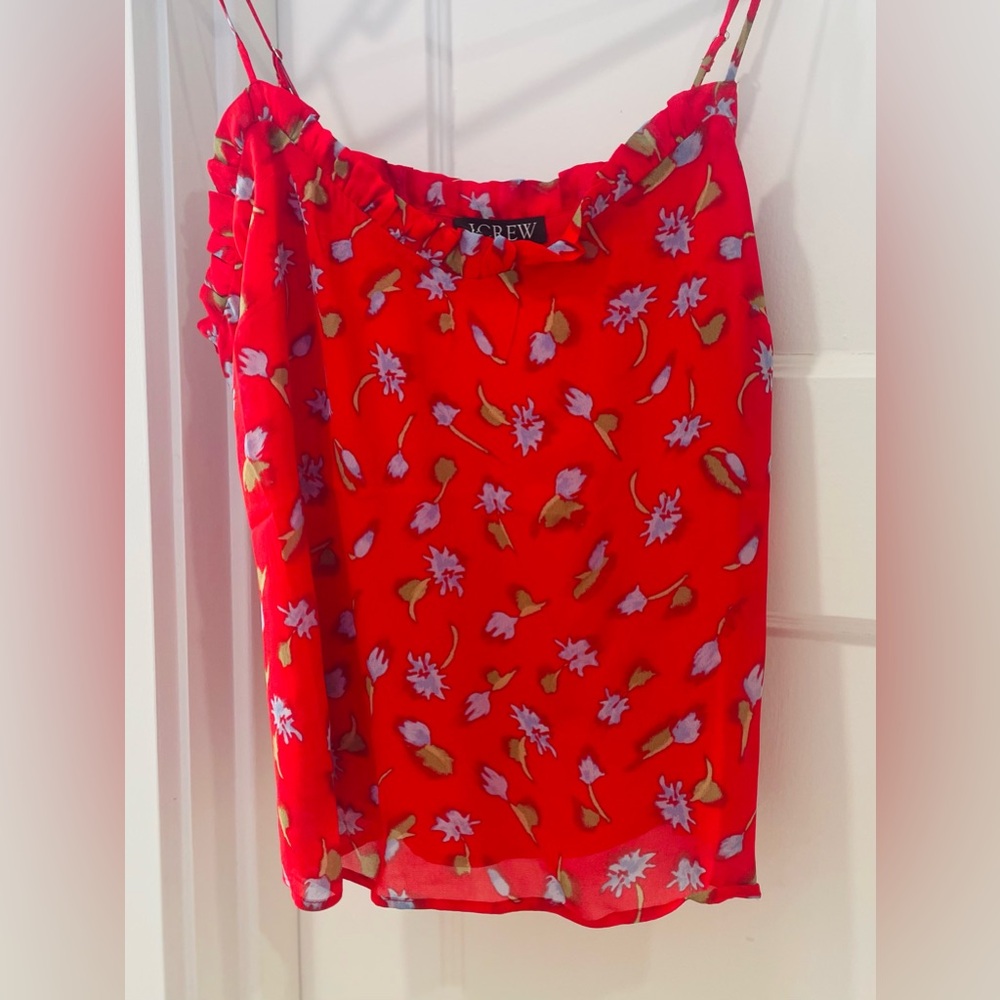 Adorable J.Crew Spaghetti Strap Top
